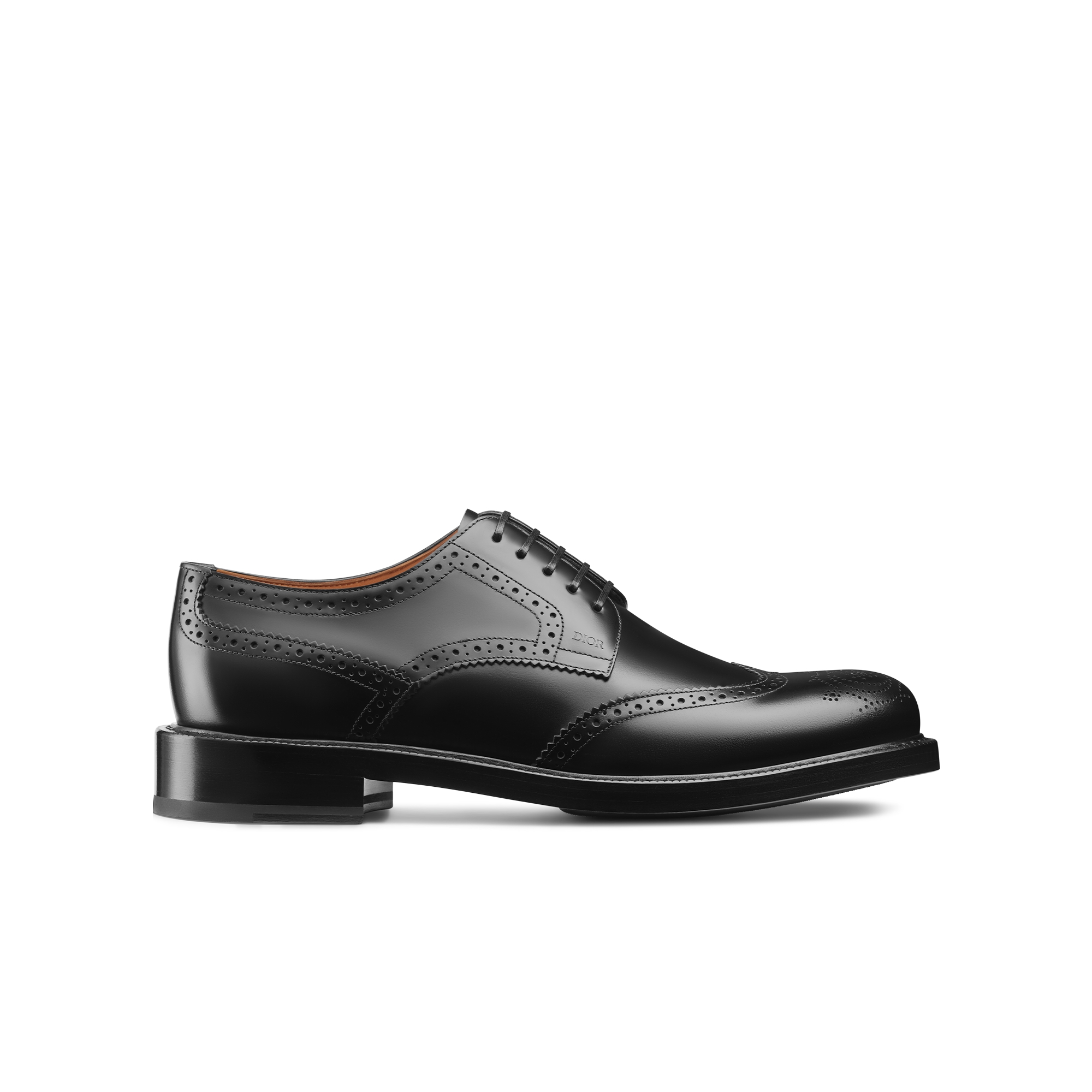 Dior Evidence Derby Brogue Black Polished Calfskin E01