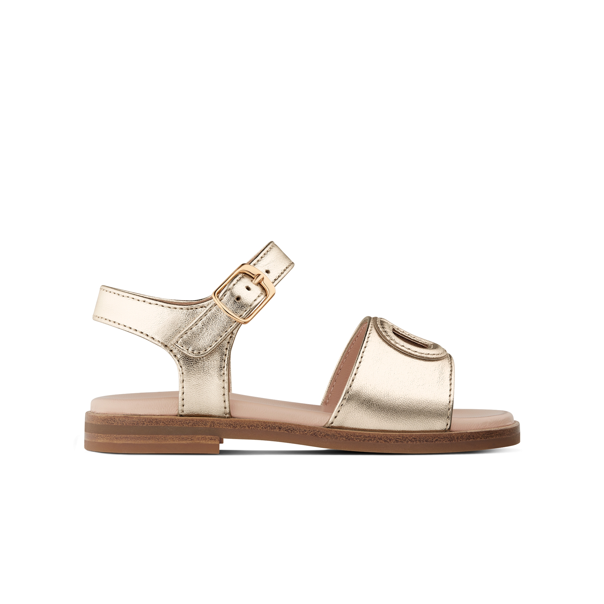 Baby Sandal Gold-Tone Calfskin E02