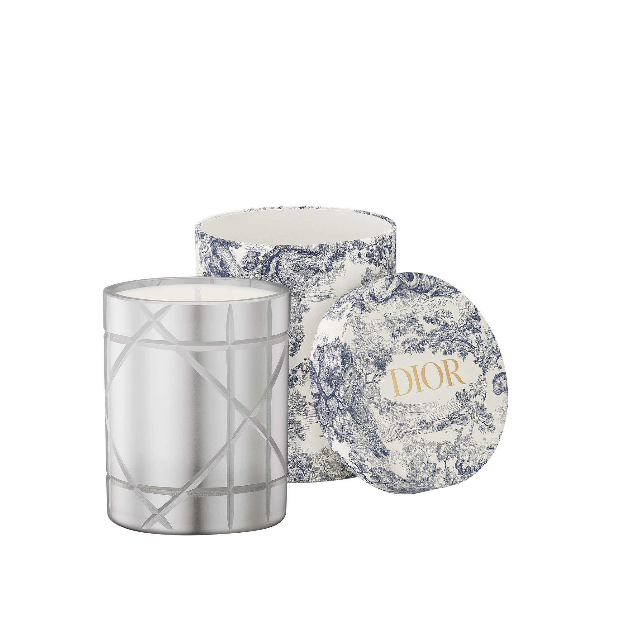 Memory of Happiness Candle Silver-Finish Cannage E01